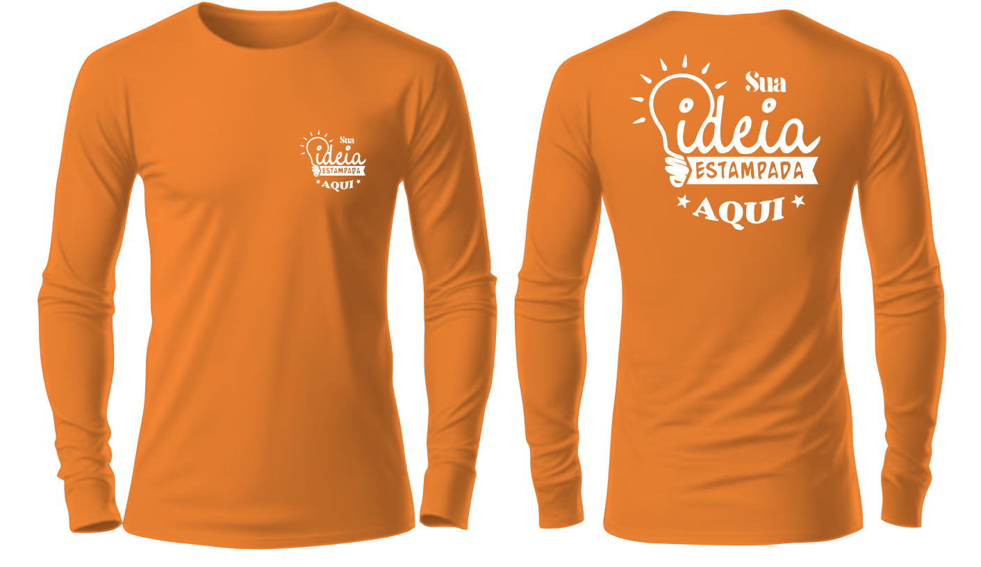 MOCKUP MODELOS CAMISETAS laranja