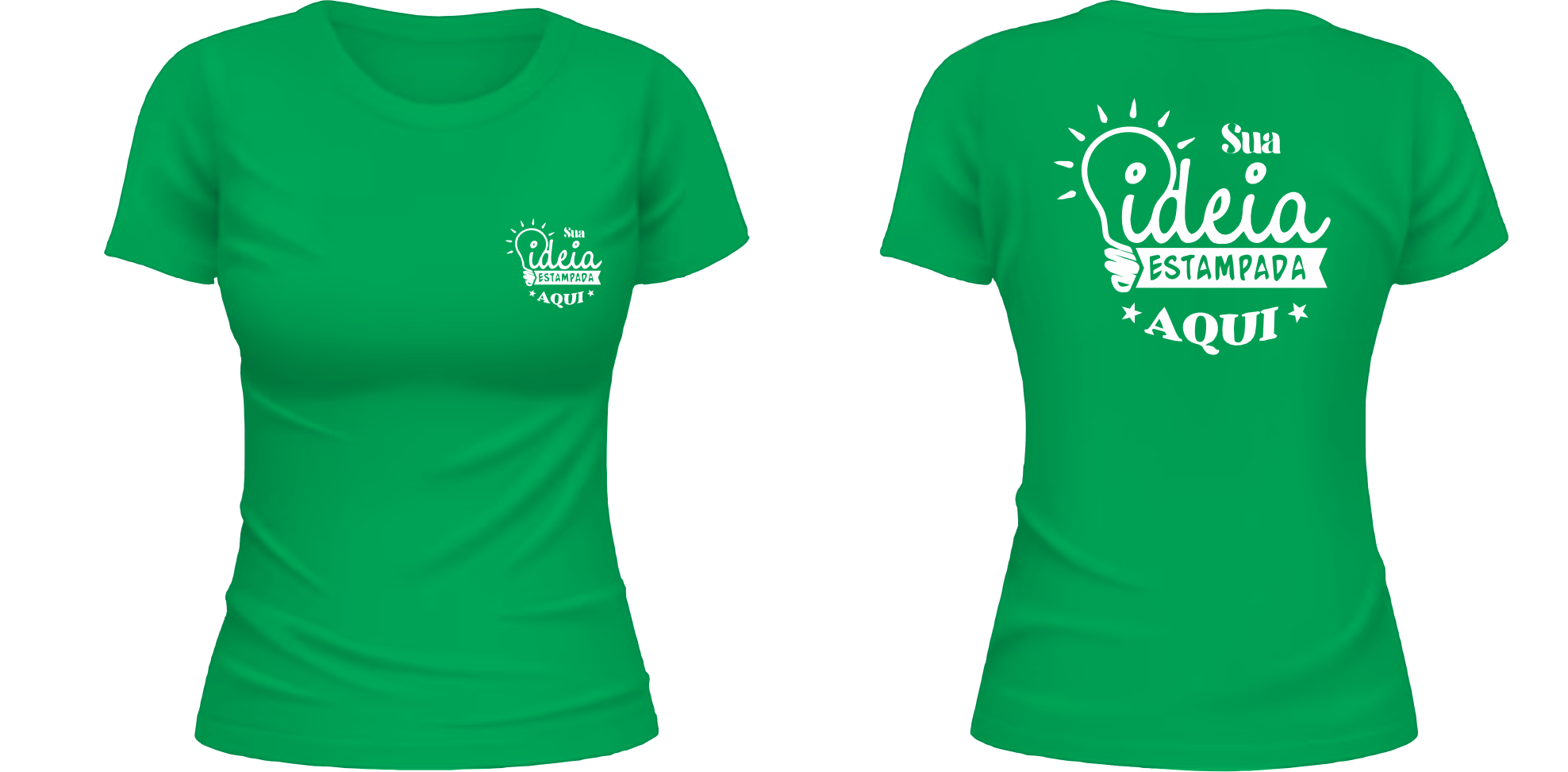 MOCKUP MODELOS CAMISETAS laranja